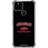 University of Arkansas-Fayetteville Razorbacks Black Google Pixel 5 Clear Case